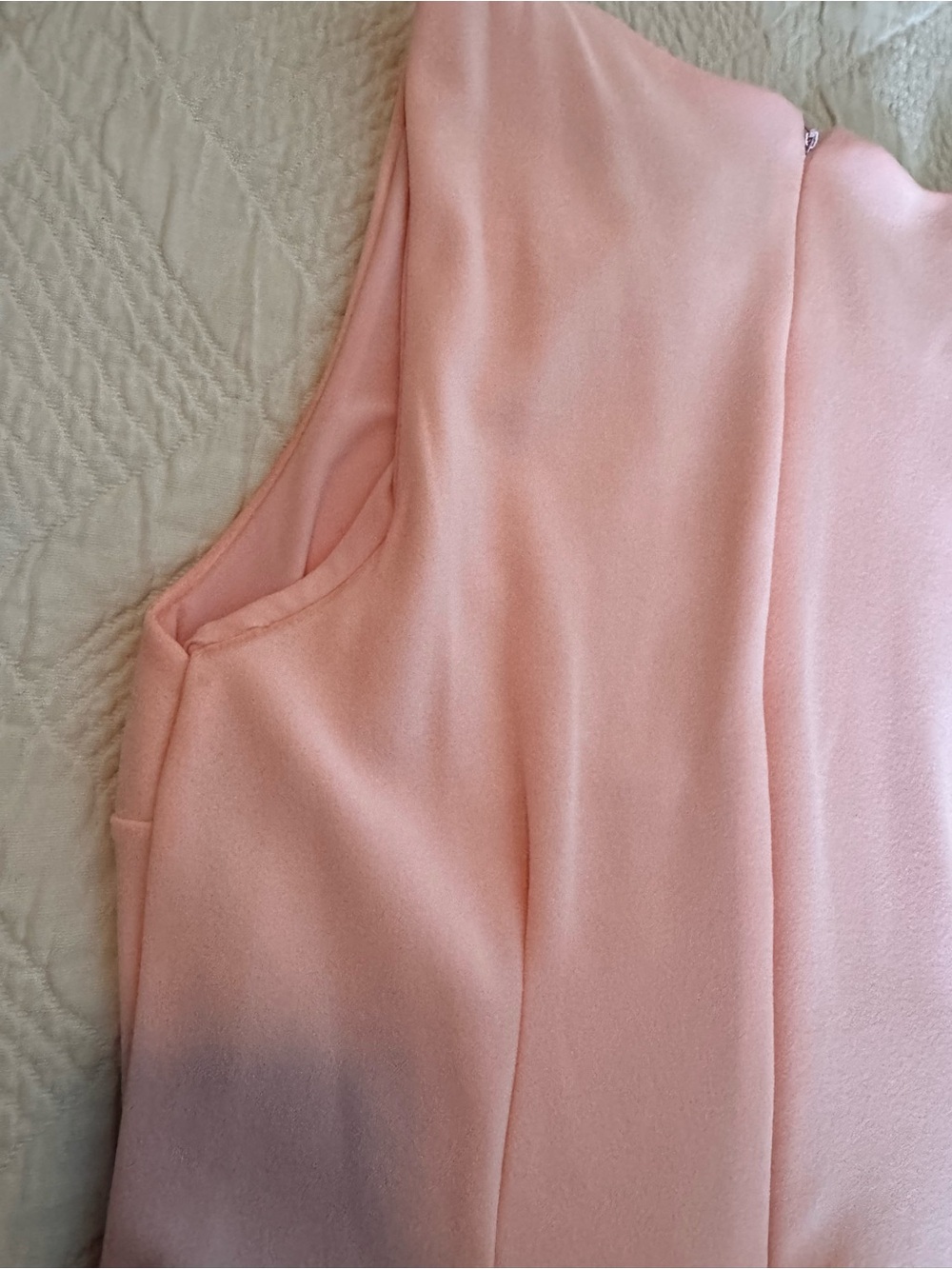 Club L London Pale Pink Sleeveless Midi Dress with Side Bows - Picture 8 of 12